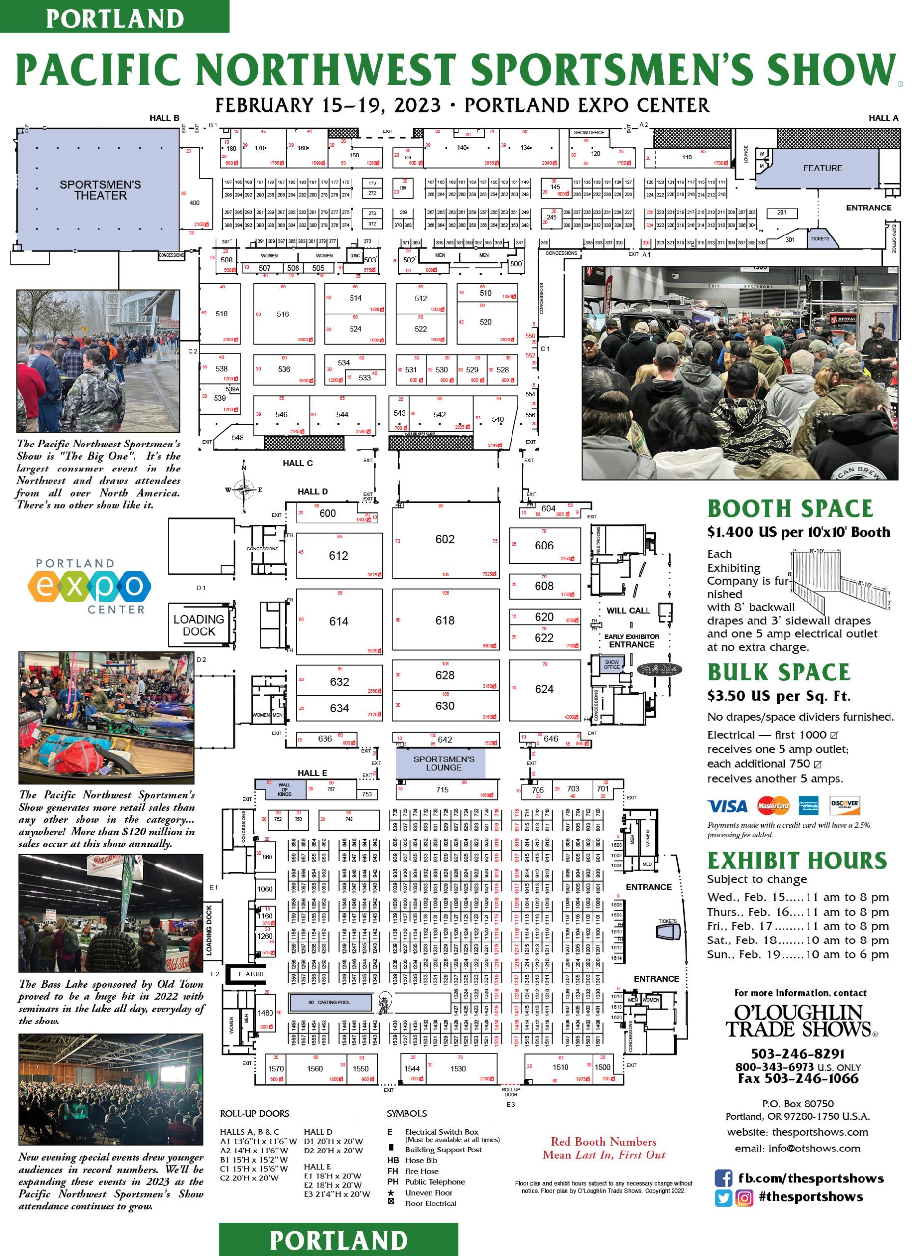 Exhibitor Information Pacific Northwest Sportsmen's Show