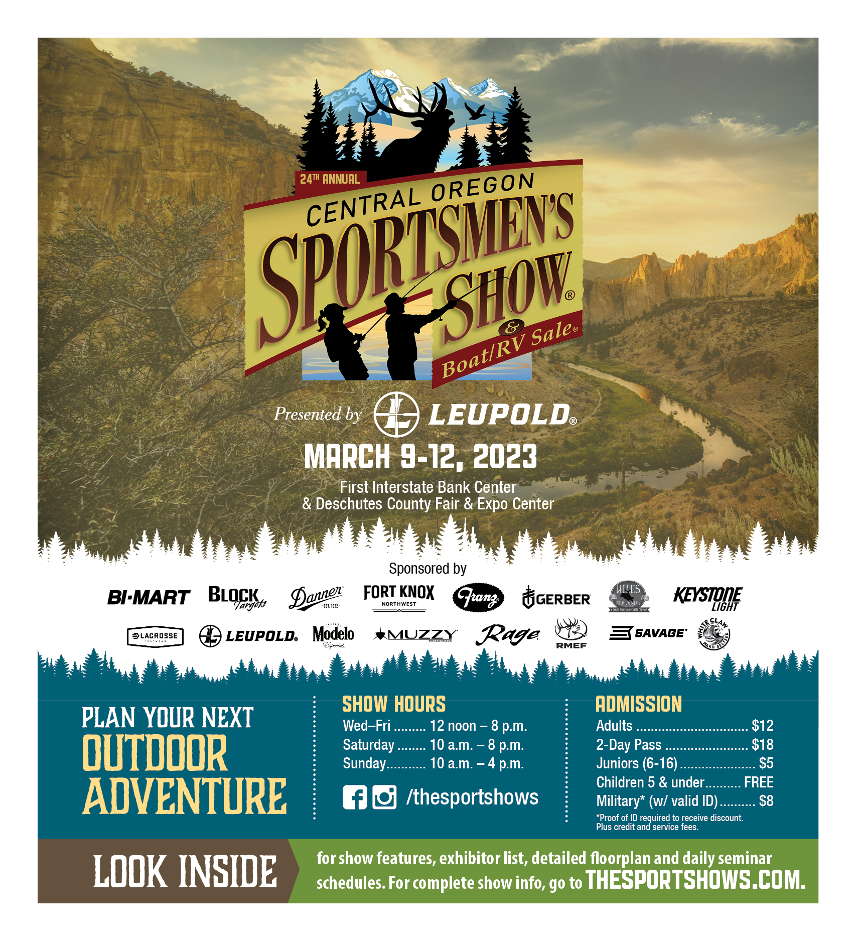Central Oregon Sportsmen's Show Fishing, Hunting, and Outdoor Recreation